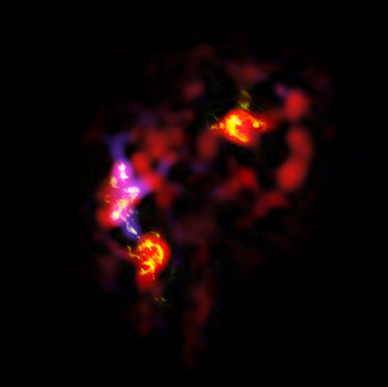 antenna galaxies seen by ALMA antenna galaxies seen by ALMA
